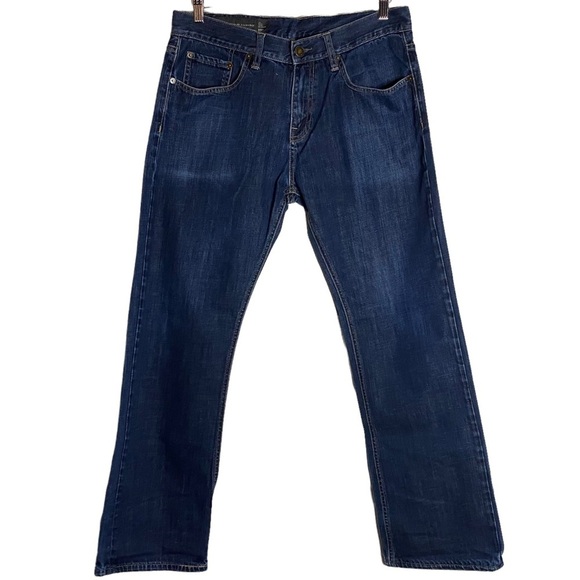 A|X Armani Exchange J101 Boot Cut Dark Wash Jeans 33R 33 Regular - Picture 1 of 16